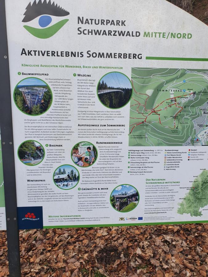 Ferienwohnung Nina Direkt In Zentrum Bad Wildbad Luaran gambar