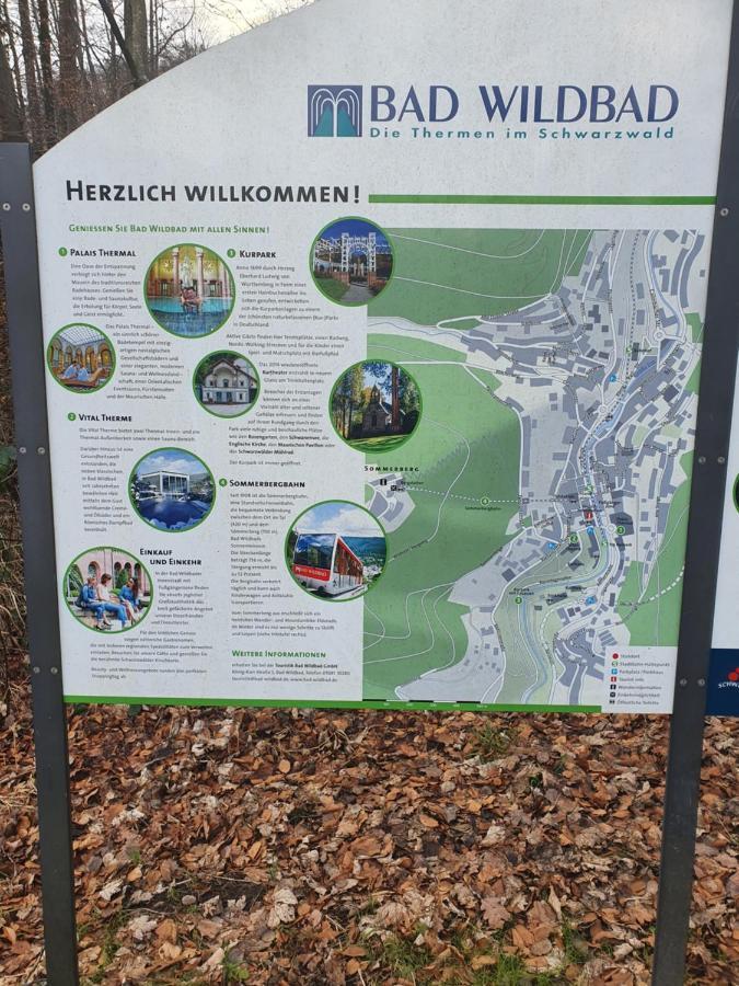 Ferienwohnung Nina Direkt In Zentrum Bad Wildbad Luaran gambar